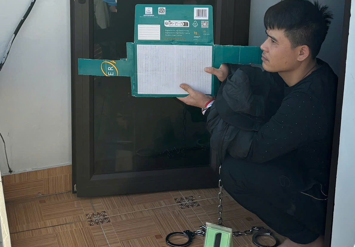 Công an quận Kiến An tạm giữ hình sự đối tượng Nguyễn Ngọc Vinh về tội Gây rối trật tự công cộng